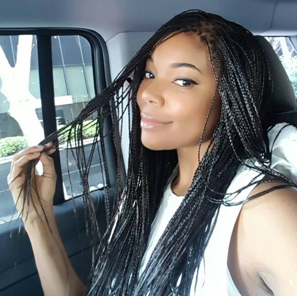 gabrielle union braids