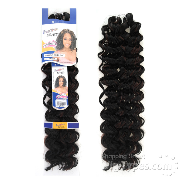 FREETRESS SYNTHETIC HAIR CROCHET BRAIDS PRESTO CURL - JJBraids