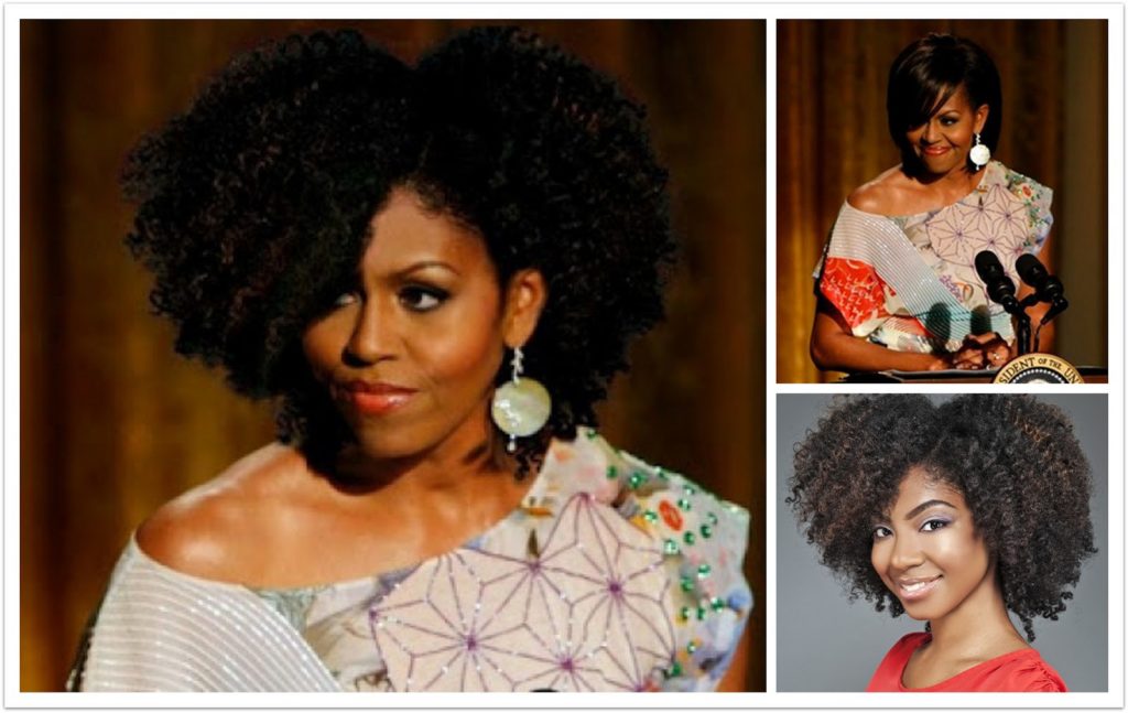 The Michelle Obama Natural Hair Photo That Sent Naturalista