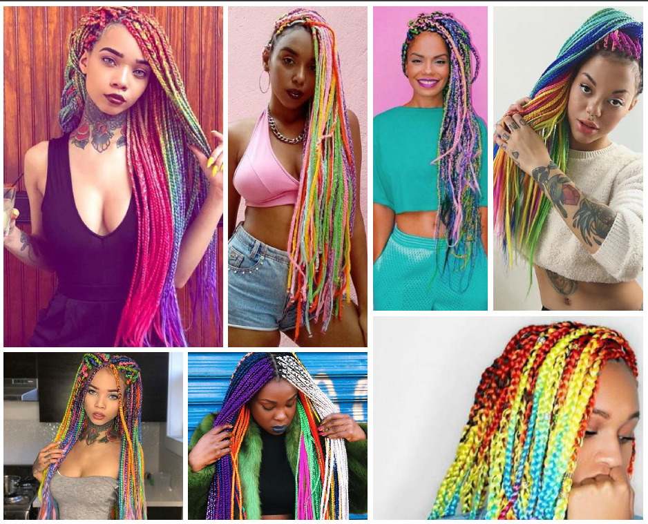 Unicorn Braids Get The Look Photos