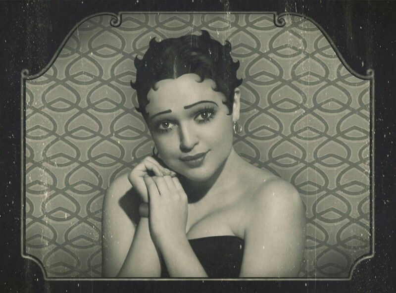 black and white photo of Baby Esther Jones