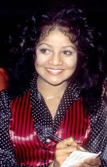 1980s photo of Latoya Jackson